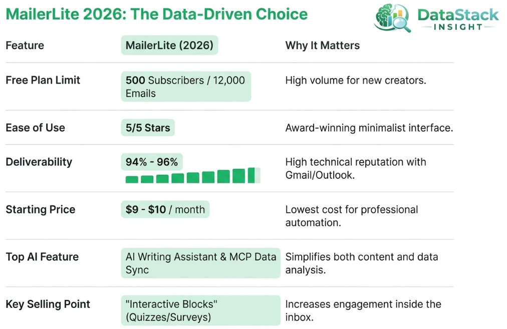 Read more about the article MailerLite Review 2026: Best Budget Email Tool for Growth?