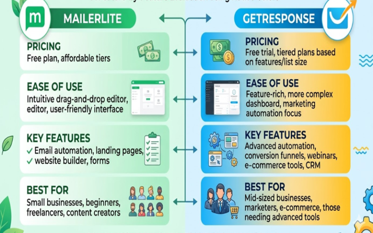 MailerLite vs GetResponse